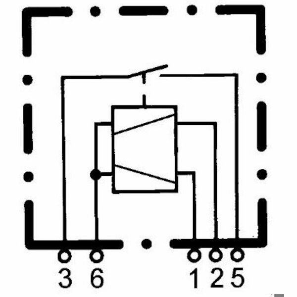 Hella Relay Micro 12V 30A Electrics, 933364027 933364027